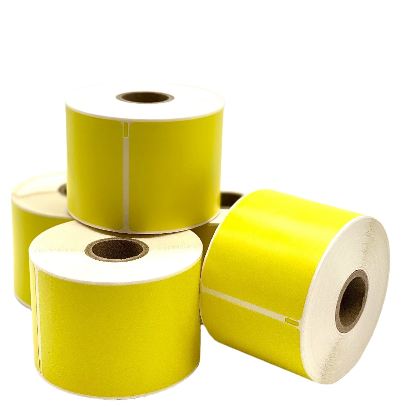 DYMO 450 Peel & Stick ID Badges (yellow)
