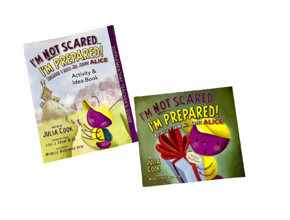 "I'm Not Scared...I'm Prepared!" Activity & Story Book