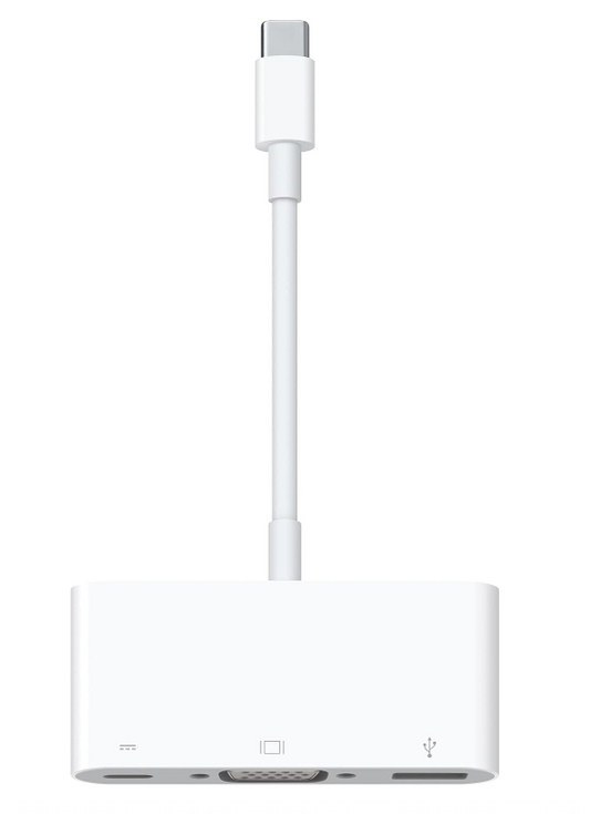 iPad USB-C VGA Adapter for Visitor Management – Charging + 2D Scanner Connection