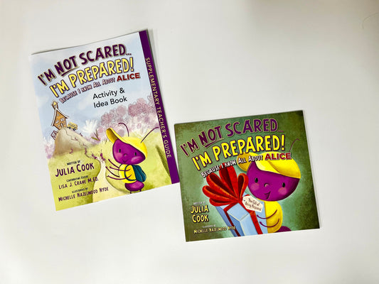 "I'm Not Scared...I'm Prepared!" Activity & Story Book