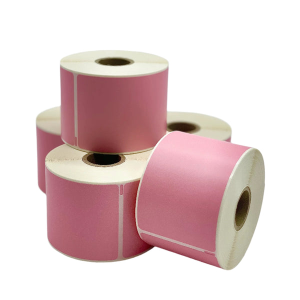 DYMO 450 Peel & Stick ID Badges (pink)
