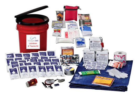 Go Bucket - Lockdown Kit & Trauma Kit